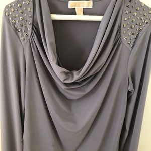 Michael Kors draped neck tunic